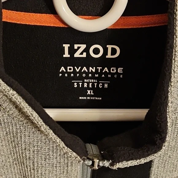 IZOD Fleece Zip-Up XL - Picture 2 of 6